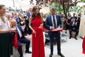 King and Queen of Denmark Inaugurate the Denmark Pavilion - Paris