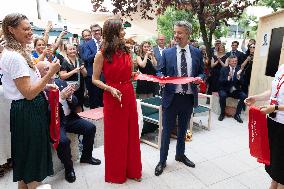 King and Queen of Denmark Inaugurate the Denmark Pavilion - Paris