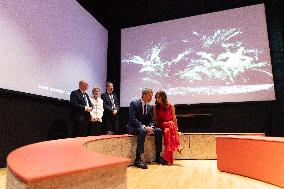 King and Queen of Denmark Inaugurate the Denmark Pavilion - Paris