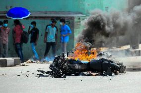 Anti-quota Protest In Dhaka