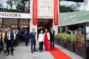 King and Queen of Denmark Inaugurate the Denmark Pavilion - Paris