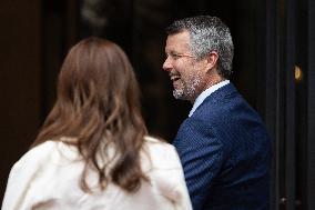 King and Queen of Denmark Inaugurate the Denmark Pavilion - Paris