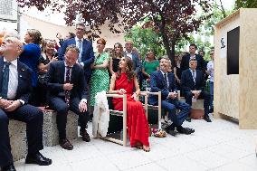 King and Queen of Denmark Inaugurate the Denmark Pavilion - Paris