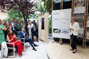 King and Queen of Denmark Inaugurate the Denmark Pavilion - Paris