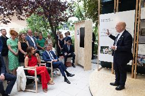 King and Queen of Denmark Inaugurate the Denmark Pavilion - Paris