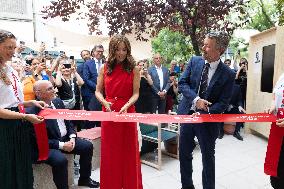 King and Queen of Denmark Inaugurate the Denmark Pavilion - Paris