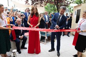 King and Queen of Denmark Inaugurate the Denmark Pavilion - Paris