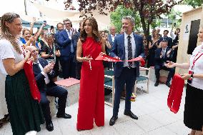 King and Queen of Denmark Inaugurate the Denmark Pavilion - Paris