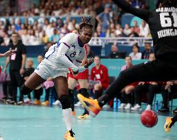 (PARIS2024) FRANCE-PARIS-HANDBALL-WOMEN-PRELIMINARY ROUND-FRA VS HUN