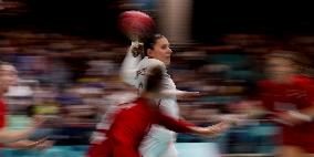 (PARIS2024) FRANCE-PARIS-HANDBALL-WOMEN-PRELIMINARY ROUND-FRA VS HUN