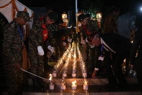 Kargil Vijay Diwas Celebrations At The War Memorial In Drass