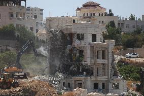 MIDEAST-HEBRON-HOUSE-DEMOLITION