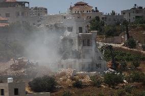 MIDEAST-HEBRON-HOUSE-DEMOLITION