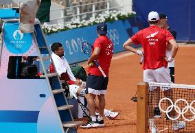 Paris 2024 - Tennis Practice