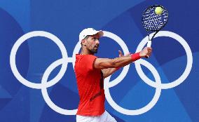 Paris 2024 - Tennis Practice