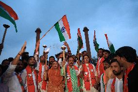 BJP Yuva Morcha Celebrates Kargil Vijay DIwas In Jaipur