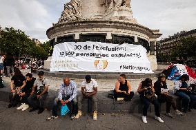 Demonstration Against Olympic Games In Paris