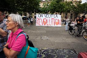 Demonstration Against Olympic Games In Paris