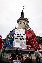 Demonstration Against Olympic Games In Paris