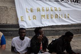 Demonstration Against Olympic Games In Paris