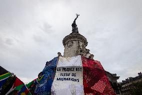 Demonstration Against Olympic Games In Paris