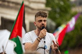 Demonstration Against Olympic Games In Paris