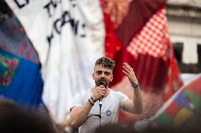 Demonstration Against Olympic Games In Paris