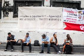 Demonstration Against Olympic Games In Paris