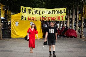 Demonstration Against Olympic Games In Paris