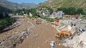 CHINA-GANSU-LONGNAN-HEAVY RAINFALL-RESTORATION (CN)