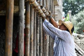 CHINA-GANSU-LONGNAN-HEAVY RAINFALL-RESTORATION (CN)