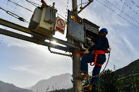 CHINA-GANSU-LONGNAN-HEAVY RAINFALL-RESTORATION (CN)