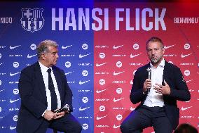 (SP)SPAIN-BARCELONA-FOOTBALL-FC BARCELONA-NEW COACH-HANSI FLICK