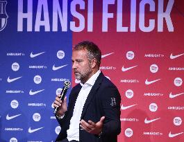 (SP)SPAIN-BARCELONA-FOOTBALL-FC BARCELONA-NEW COACH-HANSI FLICK