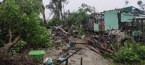 MYANMAR-YANGON-TORNADO-AFTERMATH