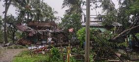 MYANMAR-YANGON-TORNADO-AFTERMATH