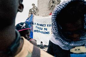 Paris 2024 - Demonstration Against The Opening Ceremony