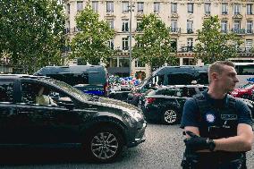 Paris 2024 - Demonstration Against The Opening Ceremony