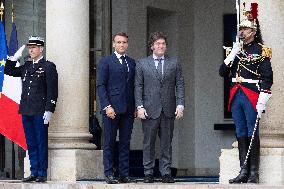 French President meets with Argentinian President - Paris