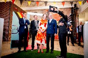 Royals At Lotto Belgium HouseOpening - Paris