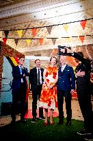 Royals At Lotto Belgium HouseOpening - Paris