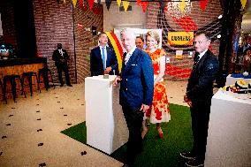 Royals At Lotto Belgium HouseOpening - Paris