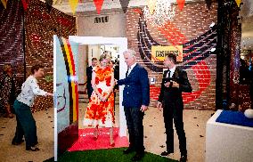 Royals At Lotto Belgium HouseOpening - Paris