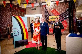 Royals At Lotto Belgium HouseOpening - Paris