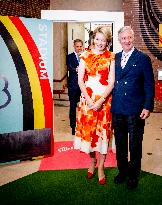 Royals At Lotto Belgium HouseOpening - Paris