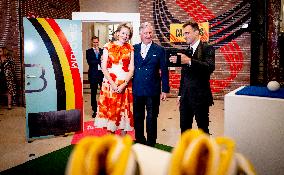 Royals At Lotto Belgium HouseOpening - Paris