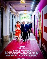 Royals At Lotto Belgium HouseOpening - Paris