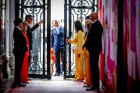 Royals At Lotto Belgium HouseOpening - Paris