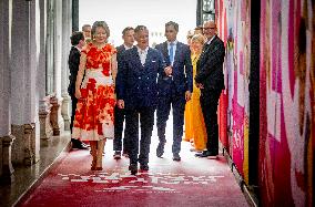 Royals At Lotto Belgium HouseOpening - Paris