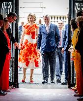 Royals At Lotto Belgium HouseOpening - Paris